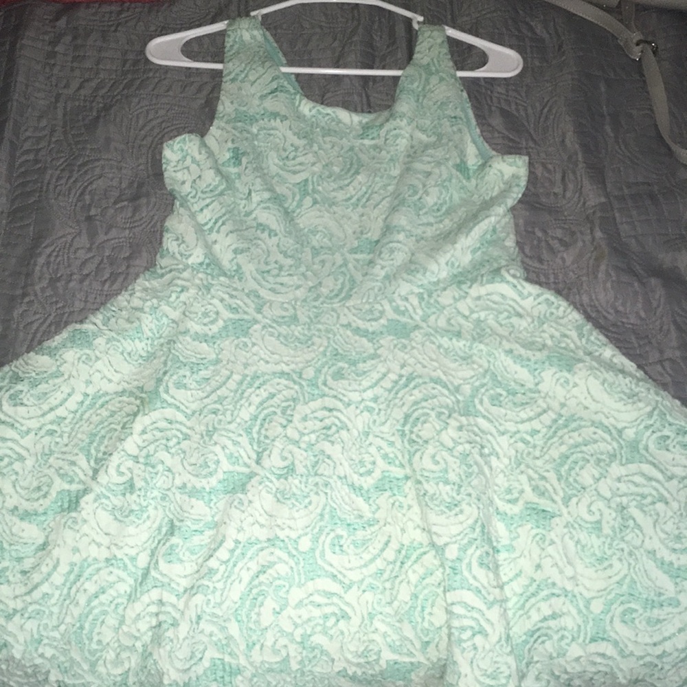 Tiffany blue dress
